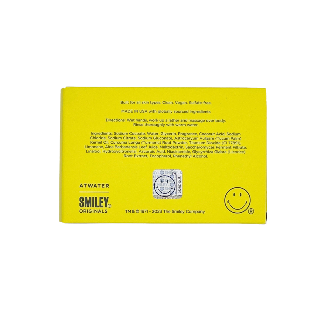 Clean Impact Hydrating Body and Cleansing Bar collab with Smiley®