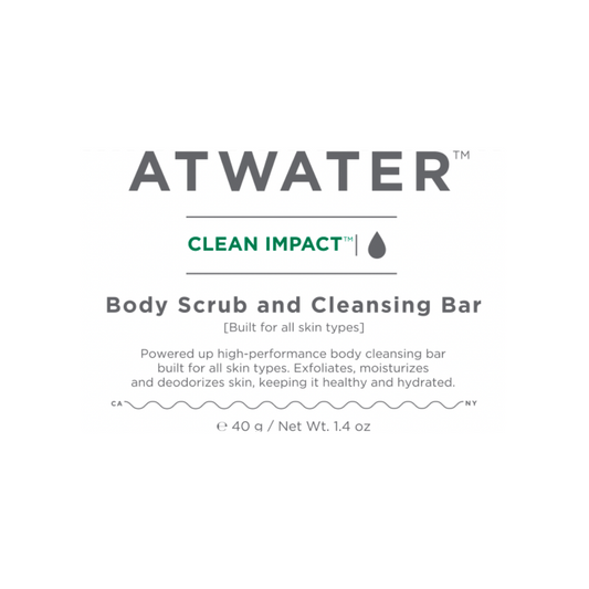 Travel-Sized - Clean Impact Body Scrub and Cleansing Bar