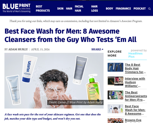 BLUEPRINT: The Best Face Wash for Men: 8 Cleansers, All Skin Types