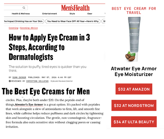 Men's Health: How to Apply Eye Cream in 3 Steps, According to Dermatologists