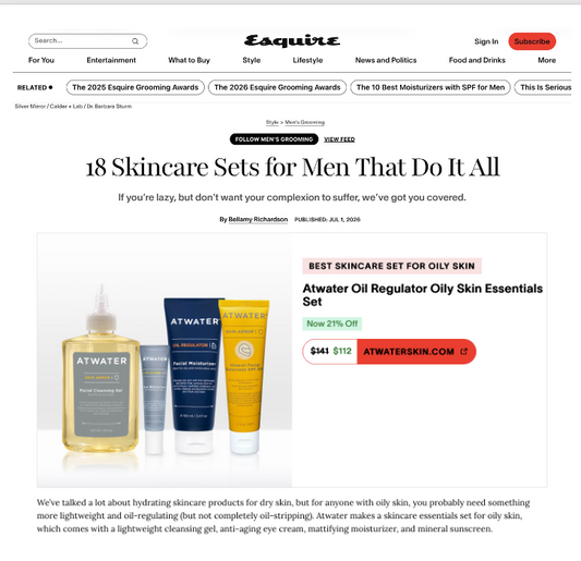 Esquire: 18 Skincare Sets for Men That Do It All in 2026