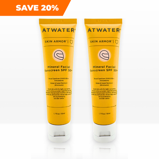 Double Play: Skin Armor Mineral Facial Sunscreen SPF50+