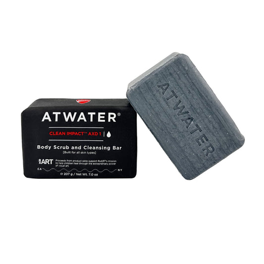 Clean Impact AXD1 Body Scrub and Cleansing Bar