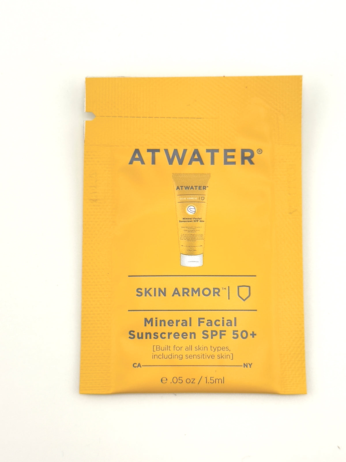 Sample - Skin Armor Mineral Facial Moisturizer SPF50+
