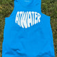 ATWATER Aqua Blue Bubble Tank
