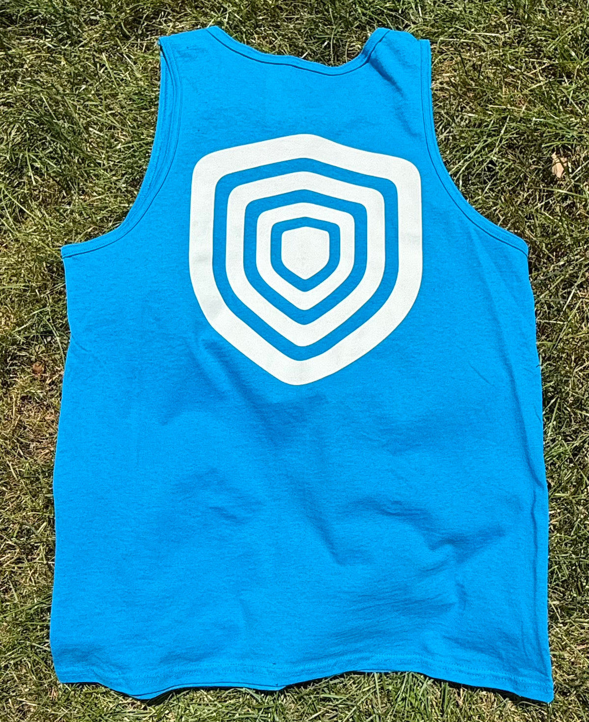 ATWATER Aqua Blue Bubble Tank