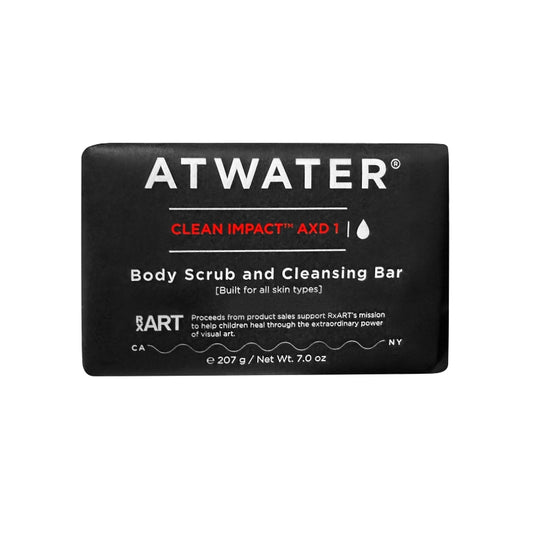 Clean Impact AXD1 Body Scrub and Cleansing Bar