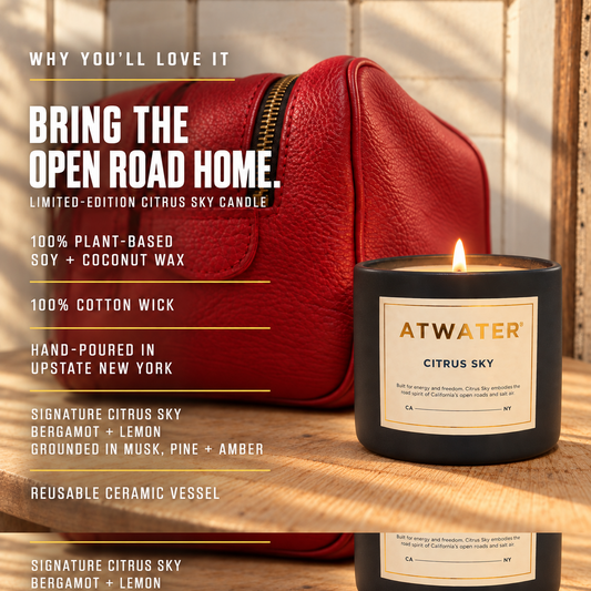 ATWATER Atmosphere: Citrus Sky Candle Travel Size