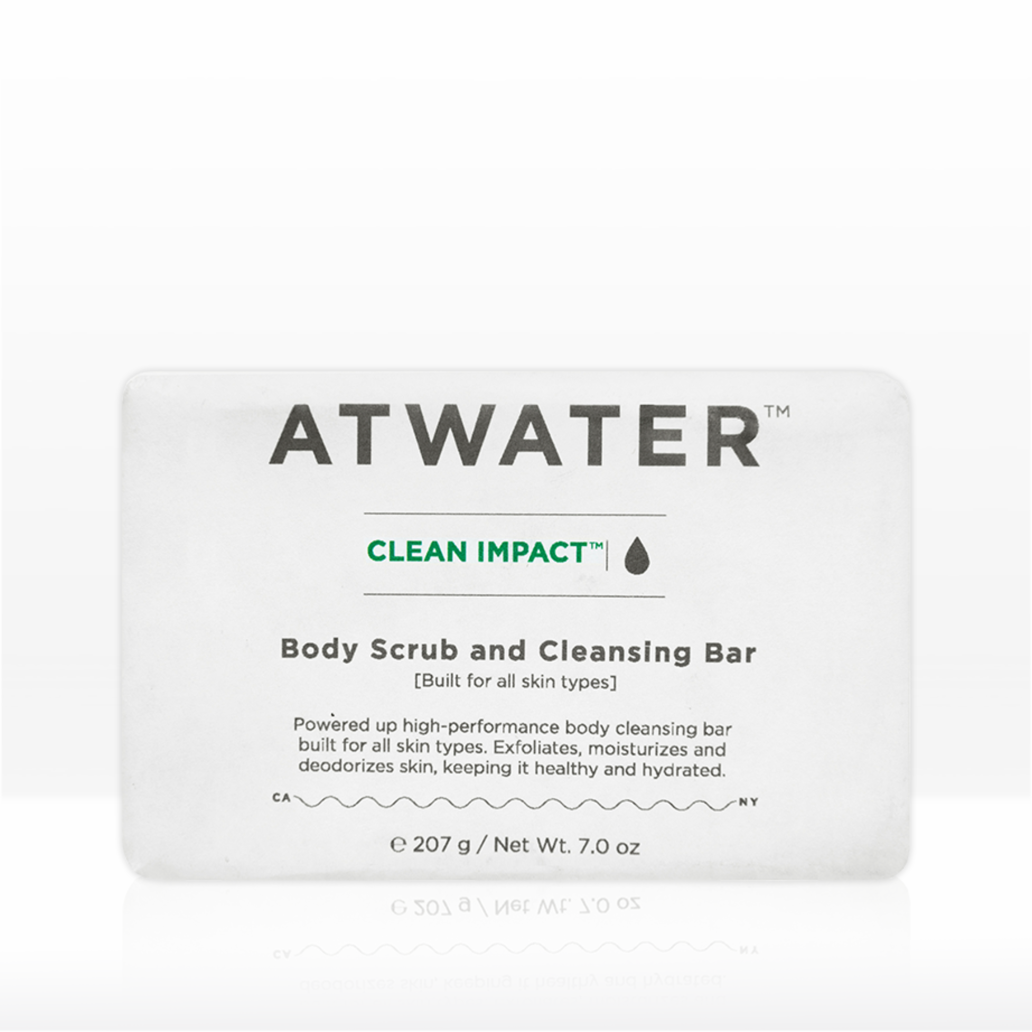 Clean Impact Body Scrub Cleansing Bar