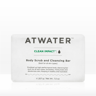 Clean Impact Body Scrub and Cleansing Bar