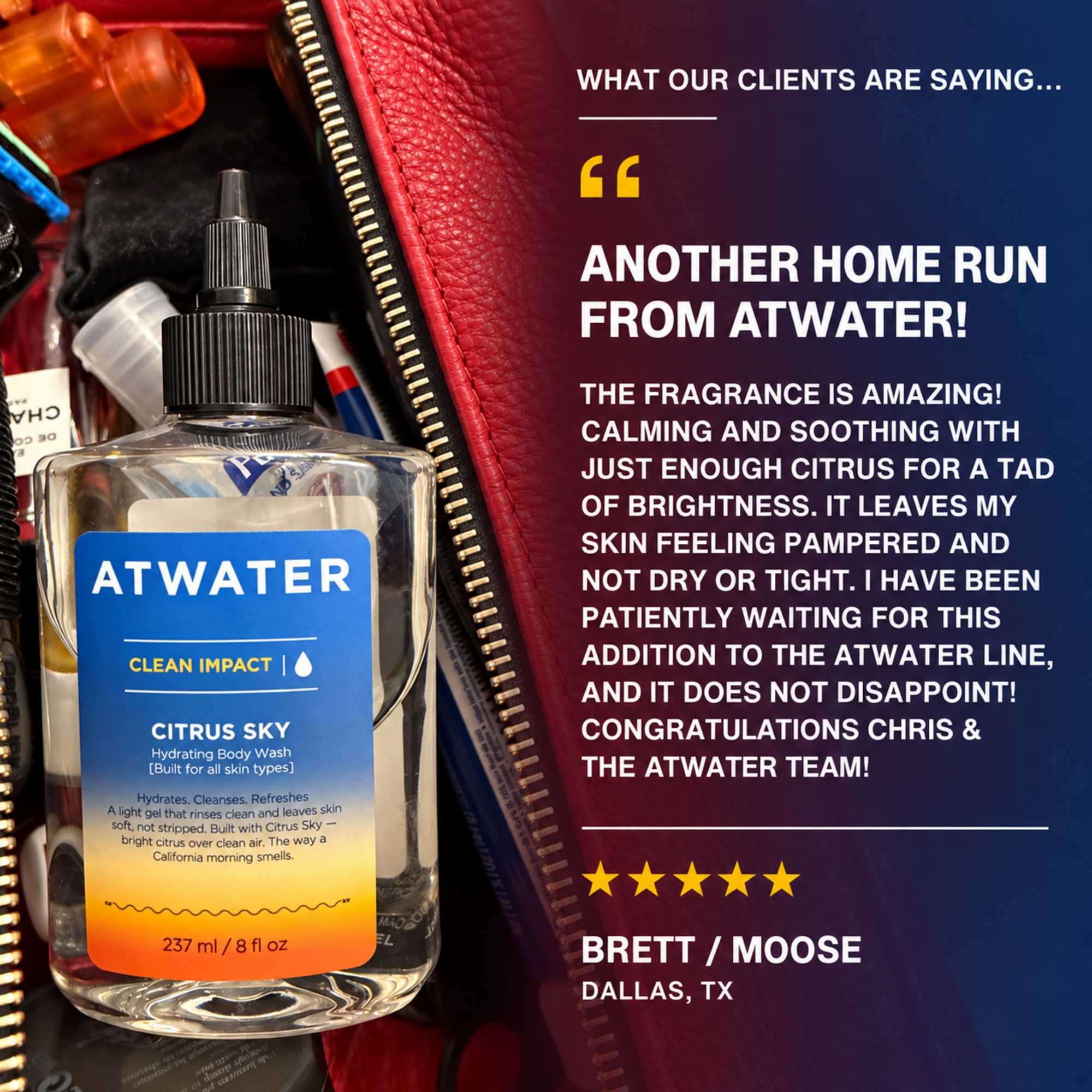 Clean Impact Citrus Sky Hydrating Body Wash