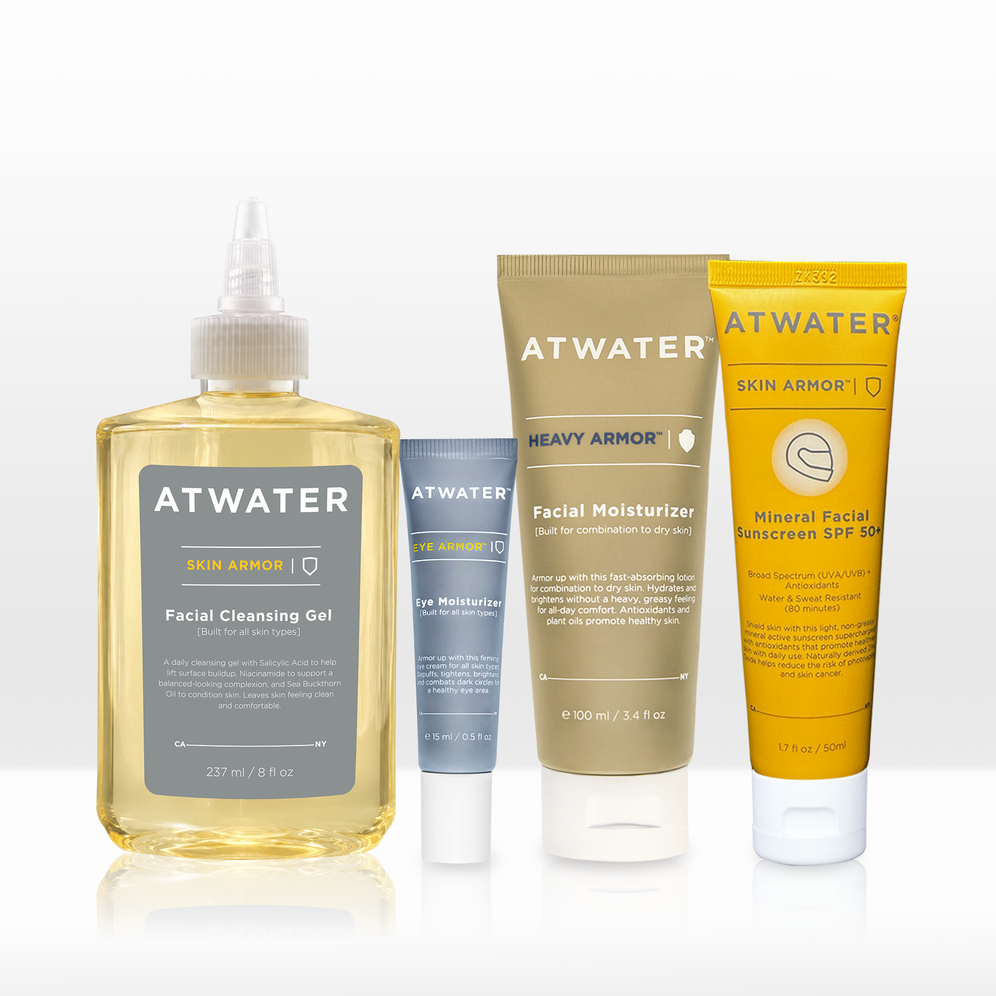 Heavy Armor Dry Skin Essentials Set