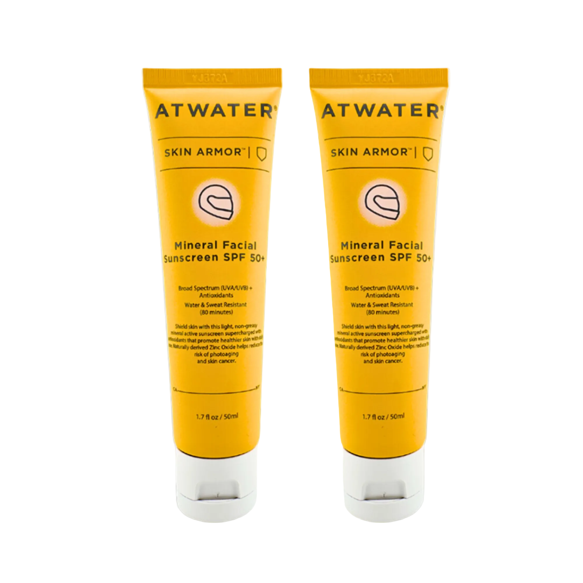 Double Play Skin Armor Mineral Facial Sunscreen SPF50+