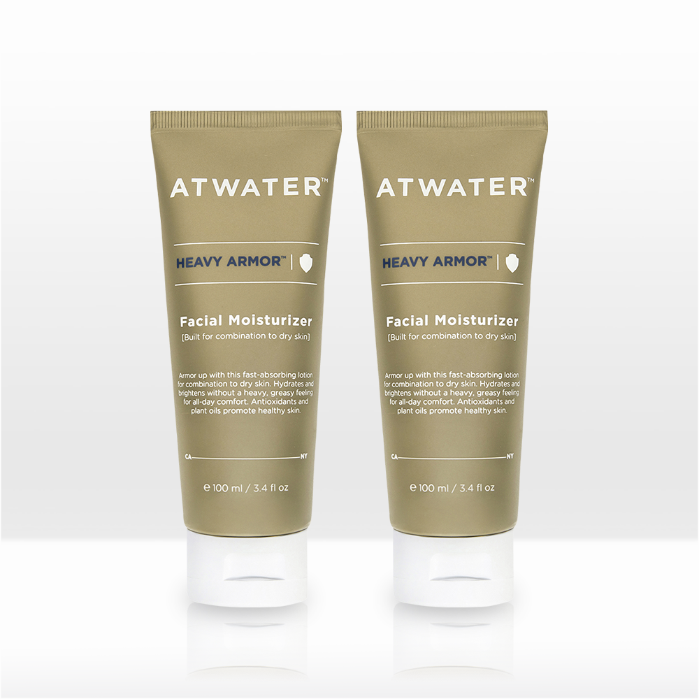Save 20% Heavy Armor Facial Moisturizer Double Play