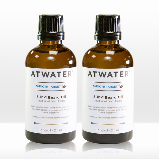 Double Play: Smooth Target 5-in-1 Beard Oil 2 oz
