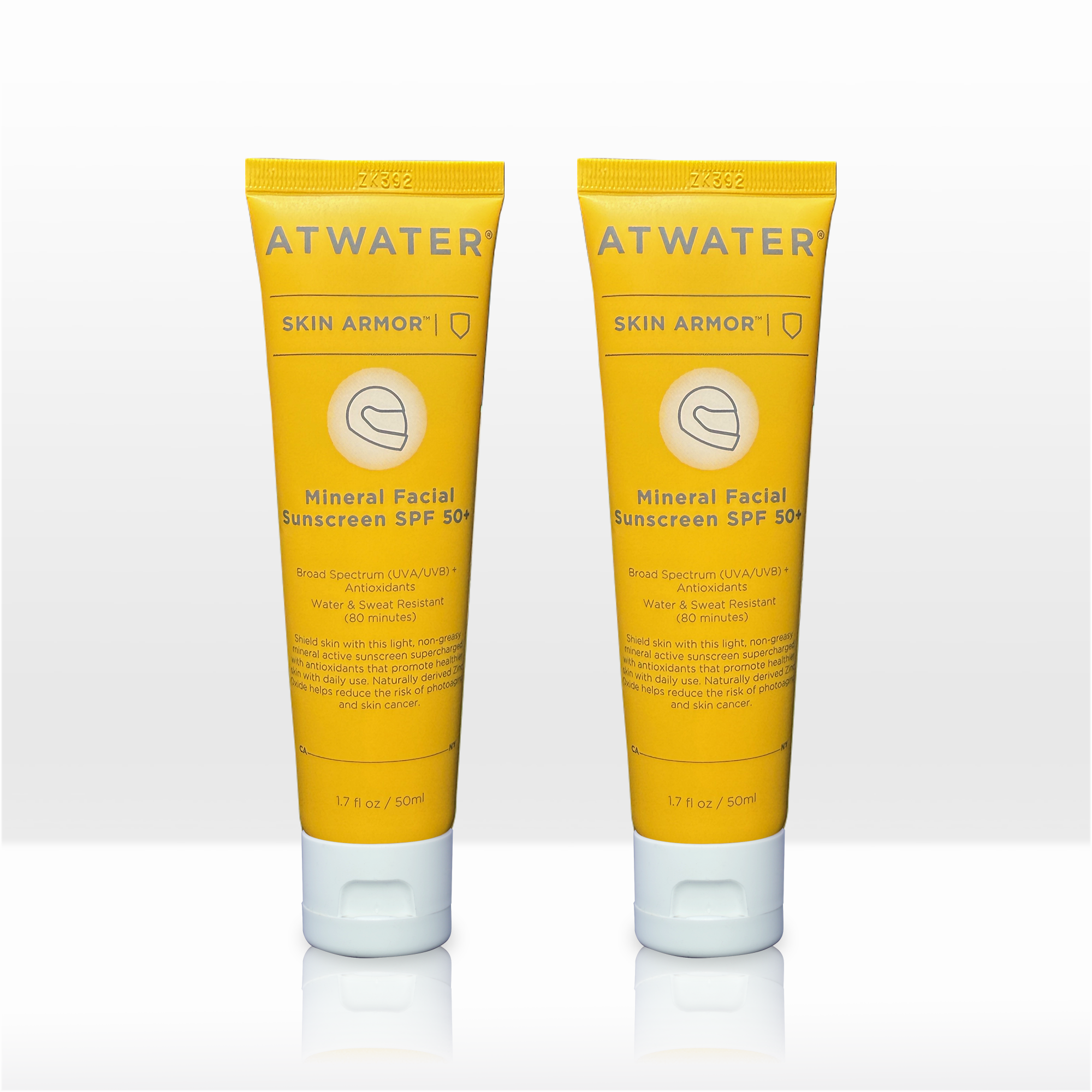 Save 20%: Skin Armor Mineral Facial Sunscreen SPF50+ Double Play
