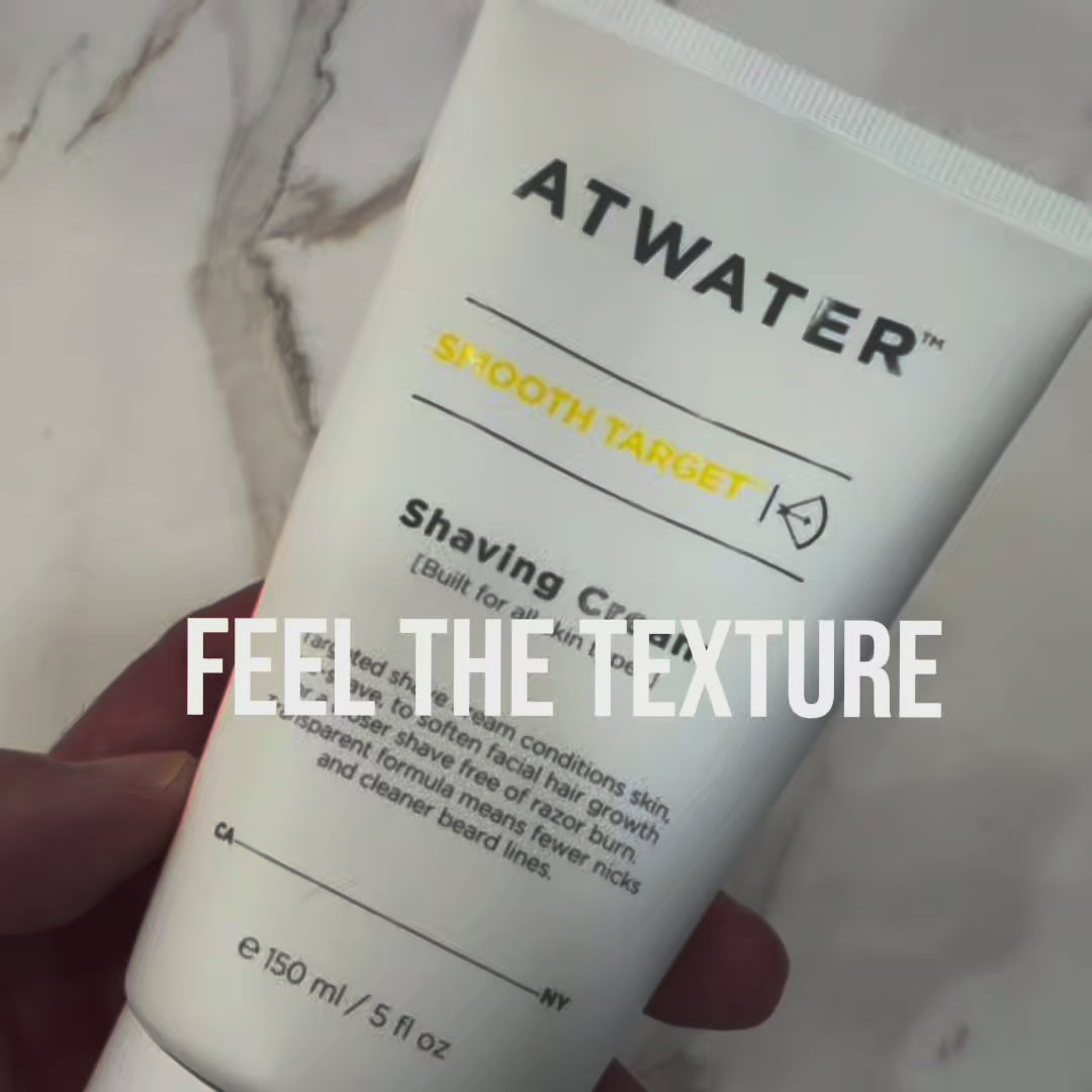 Smooth Target Shaving Cream Texture