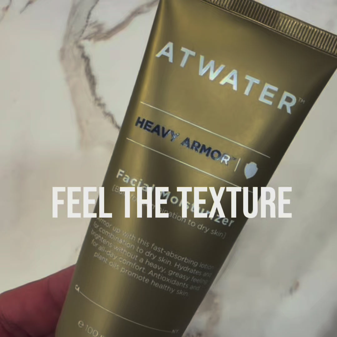 Heavy Armor Facial Moisturizer Texture Video