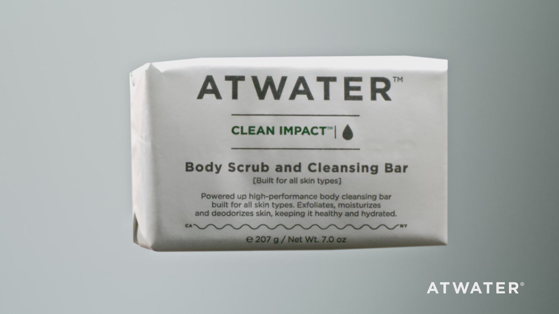 Clean Impact Body Scrub and Cleansing Bar