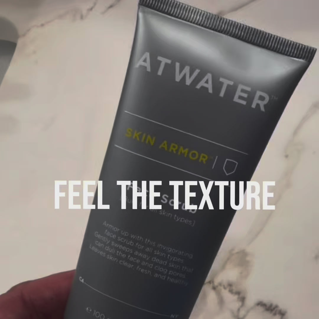 Skin Armor Face Scrub Texture Video